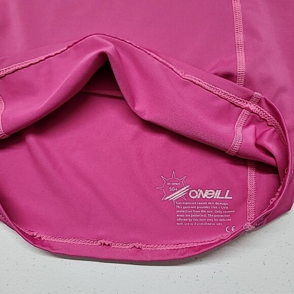 O'NEILL Surf Girls Long Sleeve Compression Shirt Stretch UPF 50+ Pink Size S - Picture 14 of 15